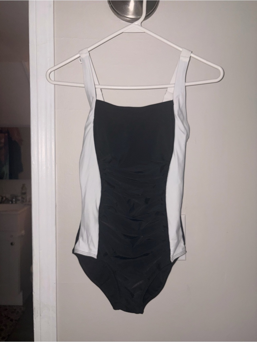 Summer Mae Black and White One-Piece Swimsuit
